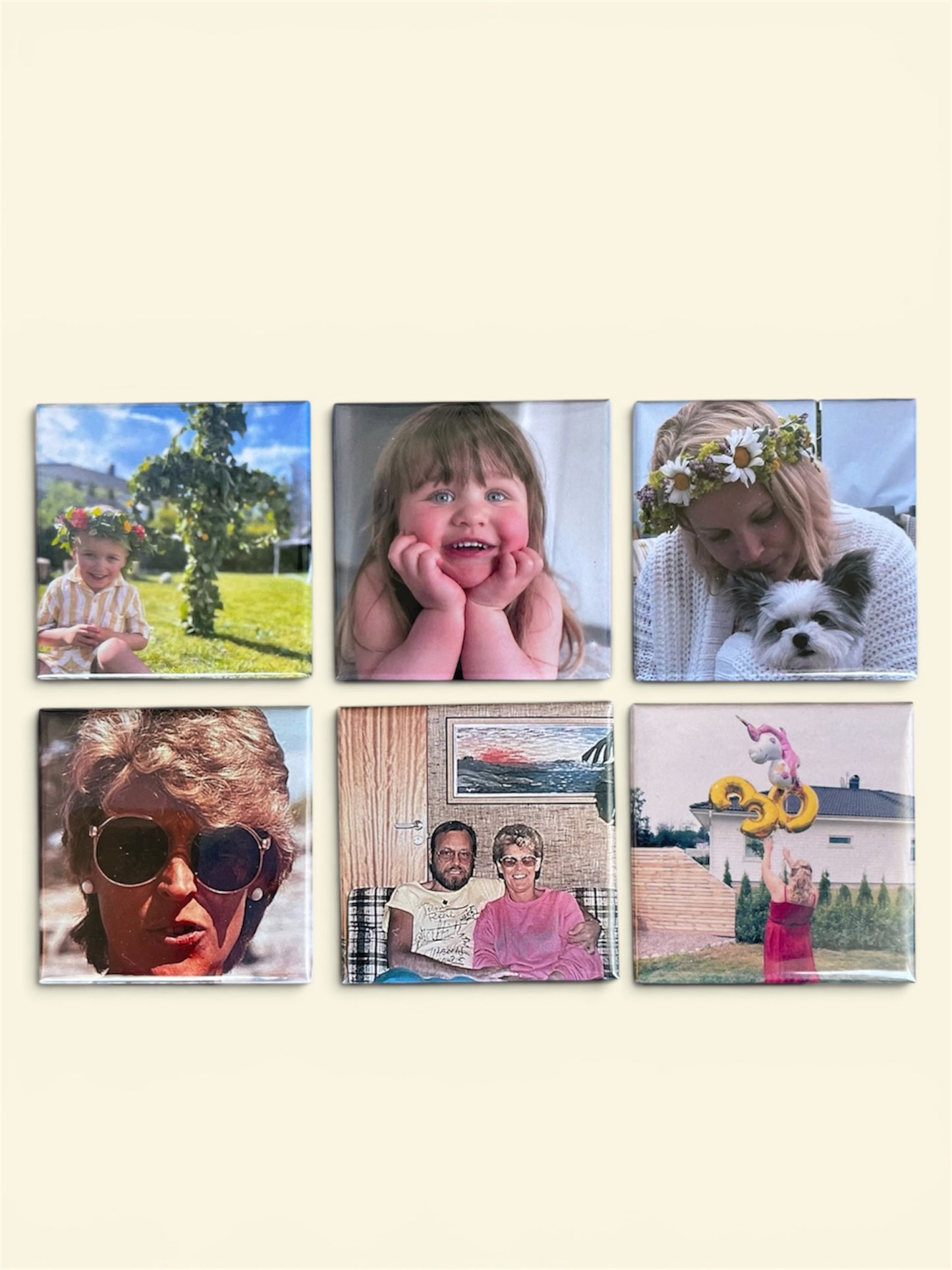 Personliga Fotomagneter- Dina minnen på kylskåpet 💛